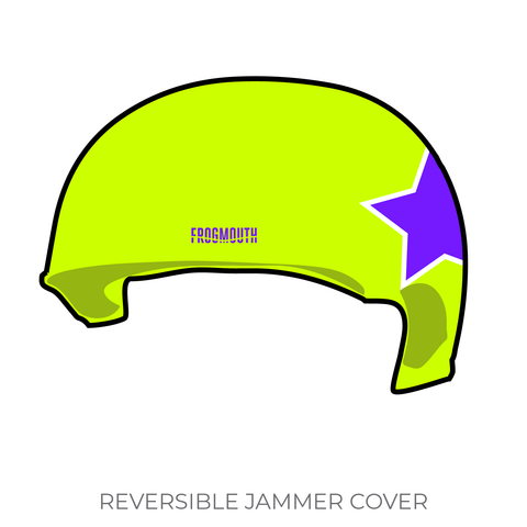 Sintral Valley Derby Girls Motown Misfits: 2018 Jammer Helmet Cover (Green)