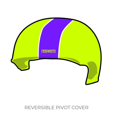 Sintral Valley Derby Girls Motown Misfits: 2018 Pivot Helmet Cover (Green)
