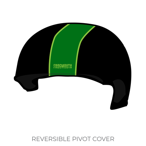 Duke City Roller Derby Muñecas Muertas: 2019 Pivot Helmet Cover (Black)