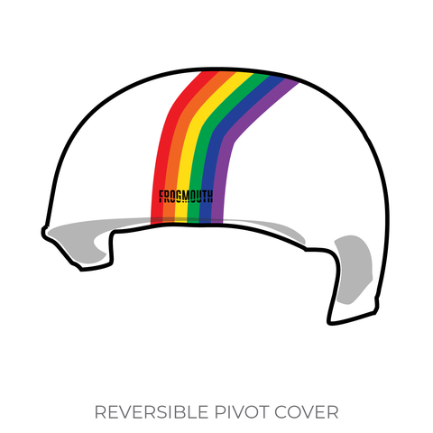 Northside Rollers: Pivot Helmet Cover (White)