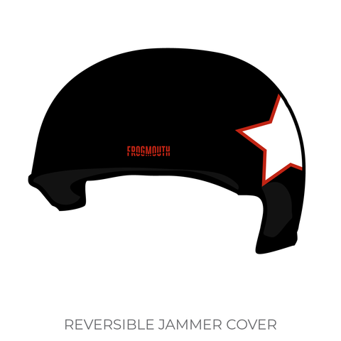 Naptown Roller Derby: Jammer Helmet Cover (Black)