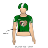 Naughty Pines Derby Dames: 2018 Uniform Jersey (Green)