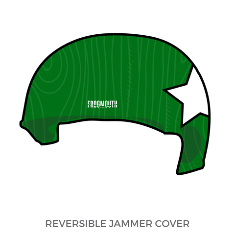Naughty Pines Derby Dames: Jammer Helmet Cover (Green)