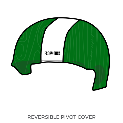 Naughty Pines Derby Dames: Pivot Helmet Cover (Green)