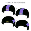 Tokyo Roller Girls Neon Roller Monsters: Two pairs of 1-Color Reversible Helmet Covers