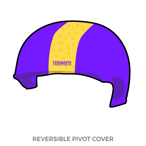New Bournes Junior Roller Derby: Pivot Helmet Cover (Purple)