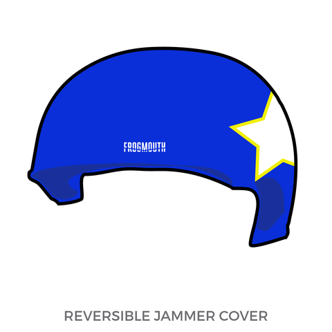 New Jersey Roller Derby: Jammer Helmet Cover (Blue)
