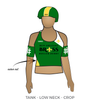 New Orleans Brass Roller Derby: 2018 Uniform Jersey (Green)