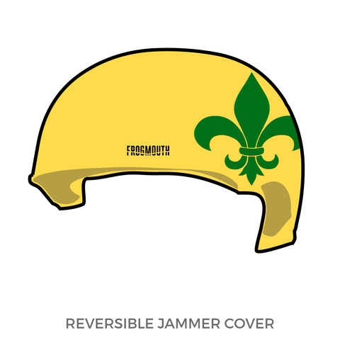 New Orleans Brass Roller Derby: 2018 Jammer Helmet Cover (Yellow)