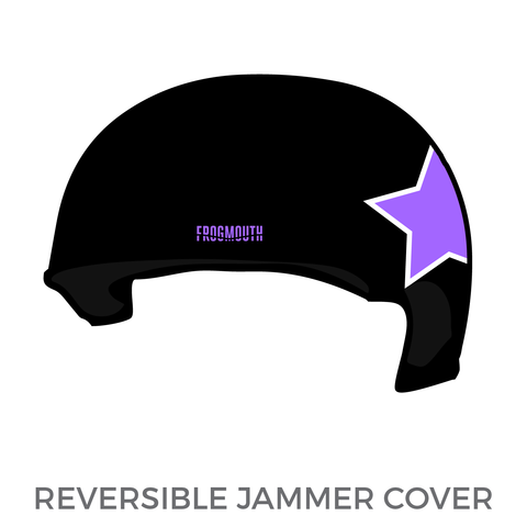 Night Mares Roller Derby: 2018 Jammer Helmet Cover (Black)