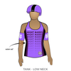 Night Mares Roller Derby: 2018 Uniform Jersey (Purple)