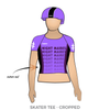 Night Mares Roller Derby: 2018 Uniform Jersey (Purple)