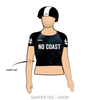 No Coast Derby Girls Travel Team: Reversible Uniform Jersey (BlackR/WhiteR)