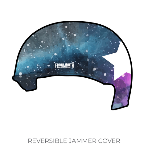 No Coast Derby Girls Travel Team: 2019 Jammer Helmet Cover (Black)