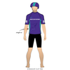 Buxmont Roller Derby Dolls Punishers: Reversible Uniform Jersey (PurpleR/TealR)