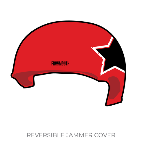 North Georgia Roller Girls: Jammer Helmet Cover (Red)