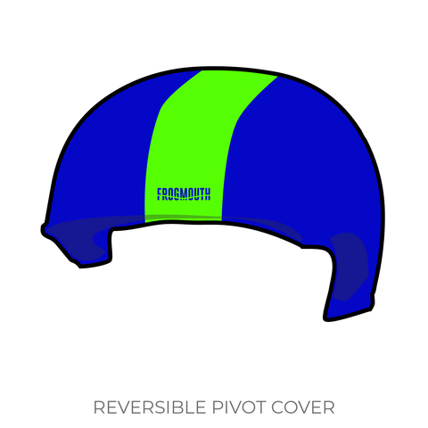 Northshore Roller Derby: 2019 Pivot Helmet Cover (Blue)