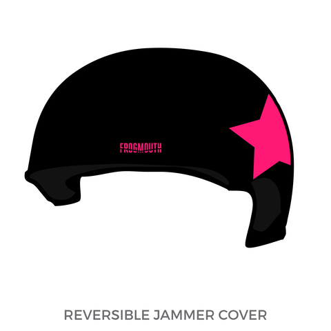Boston Roller Derby Nutcrackers: 2018 Jammer Helmet Cover (Black)