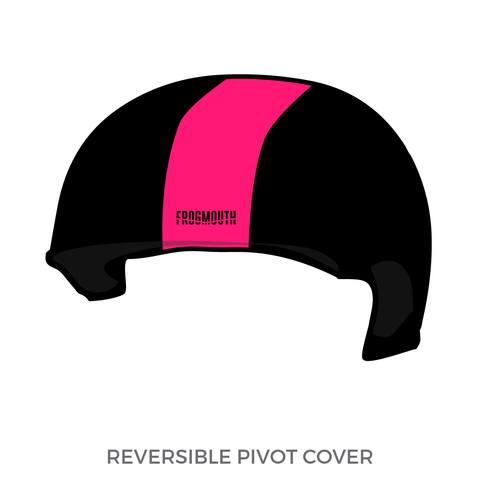 Boston Roller Derby Nutcrackers: 2018 Pivot Helmet Cover (Black)