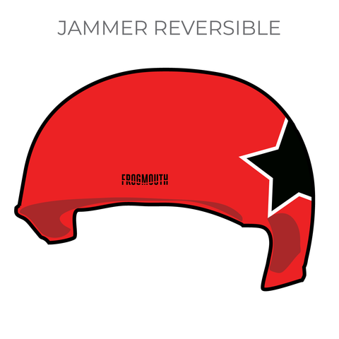 Bay Area Derby Oakland Outlaws: 2019 Jammer Helmet Cover (Red)