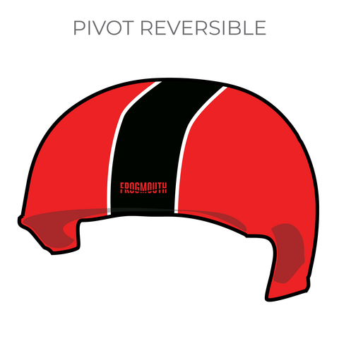 Bay Area Derby Oakland Outlaws: 2019 Pivot Helmet Cover (Red)