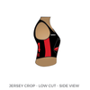 Oil City Roller Derby Oil City Derby Girls: 2018 Uniform Jersey (Black)