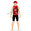 Okinawa Roller Derby Home Teams: Uniform Jersey (Red)