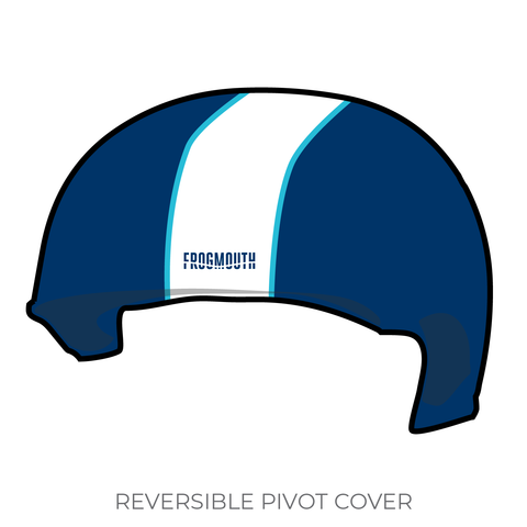 Okinawa Roller Derby: 2019 Pivot Helmet Cover (Blue)