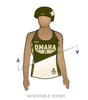 Omaha Roller Derby All Stars: Reversible Uniform Jersey (WhiteR/GreenR)