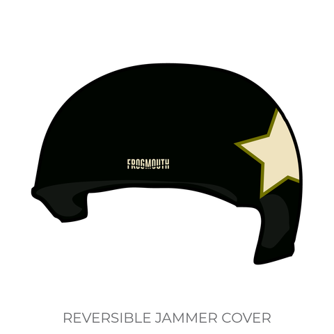 Omaha Roller Derby All Stars:  Jammer Helmet Cover (Black)