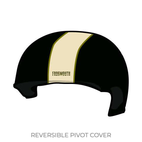 Omaha Roller Derby All Stars:  Pivot Helmet Cover (Black)