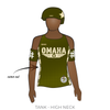 Omaha Roller Derby All Stars: Uniform Jersey (Green)