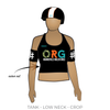 Orangeville Roller Girls: Reversible Uniform Jersey (BlackR/WhiteR)