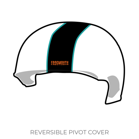 Orangeville Roller Girls: 2019 Pivot Helmet Cover (White)