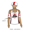 Ottawa Valley Roller Derby: 2018 Uniform Jersey (White)