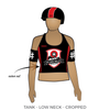 Ottawa Valley Roller Derby: Reversible Uniform Jersey (BlackR/WhiteR)