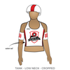 Ottawa Valley Roller Derby: 2018 Uniform Jersey (White)