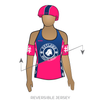 Outlaws Roller Derby: Reversible Uniform Jersey (BlueR/PinkR)