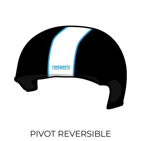 Panhandle United Roller Derby Beach Brawl Sk8r Dolls: Pivot Helmet Cover (Black)