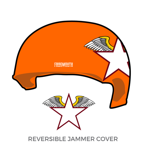 Peninsula Junior Derby: Jammer Helmet Cover (Orange)