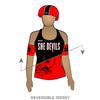Penn Jersey Roller Derby She Devils: Reversible Uniform Jersey (BlackR/RedR)