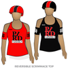 Penn Jersey Roller Derby She Devils: Reversible Scrimmage Jersey (Red Ash / Black Ash)