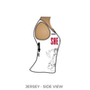 Penn Jersey Roller Derby She Devils: 2019 Uniform Jersey (White)