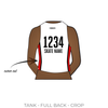 Pensacola Roller Gurlz Home Teams: Uniform Jersey (White)