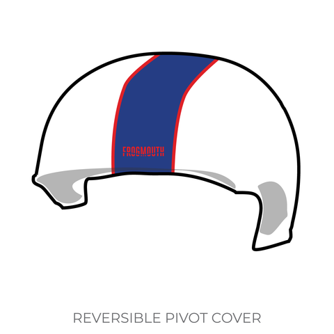 Pensacola Roller Gurlz: 2019 Pivot Helmet Cover (White)