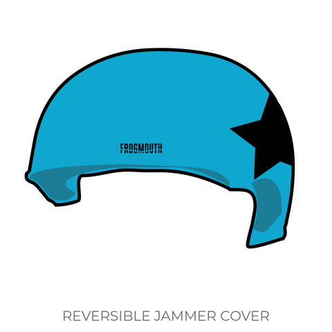 Philly Roller Derby: 2018 Jammer Helmet Cover (Teal)