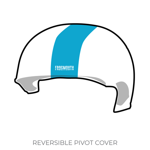 Philly Roller Derby: 2018 Pivot Helmet Cover (White)