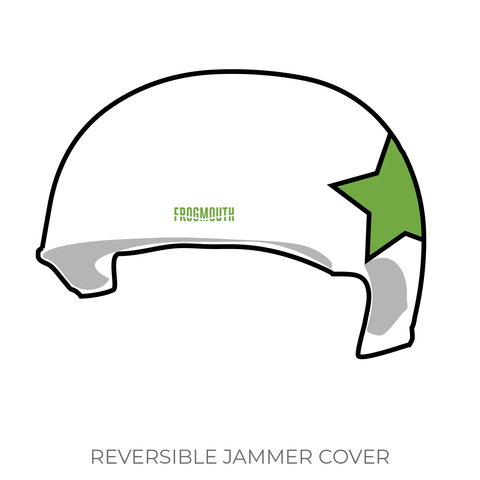 Pittsburgh Derby Brats: Jammer Helmet Cover (White)