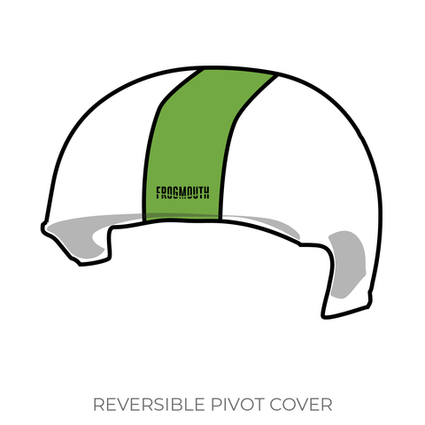 Pittsburgh Derby Brats: Pivot Helmet Cover (White)