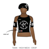 Port Scandalous Roller Derby: Uniform Jersey (Black)